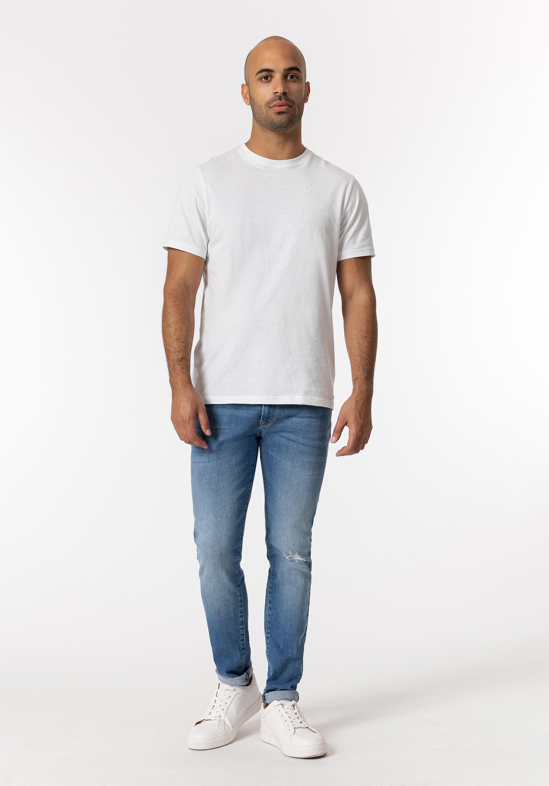 Jeans Harry Skinny com Rasgões