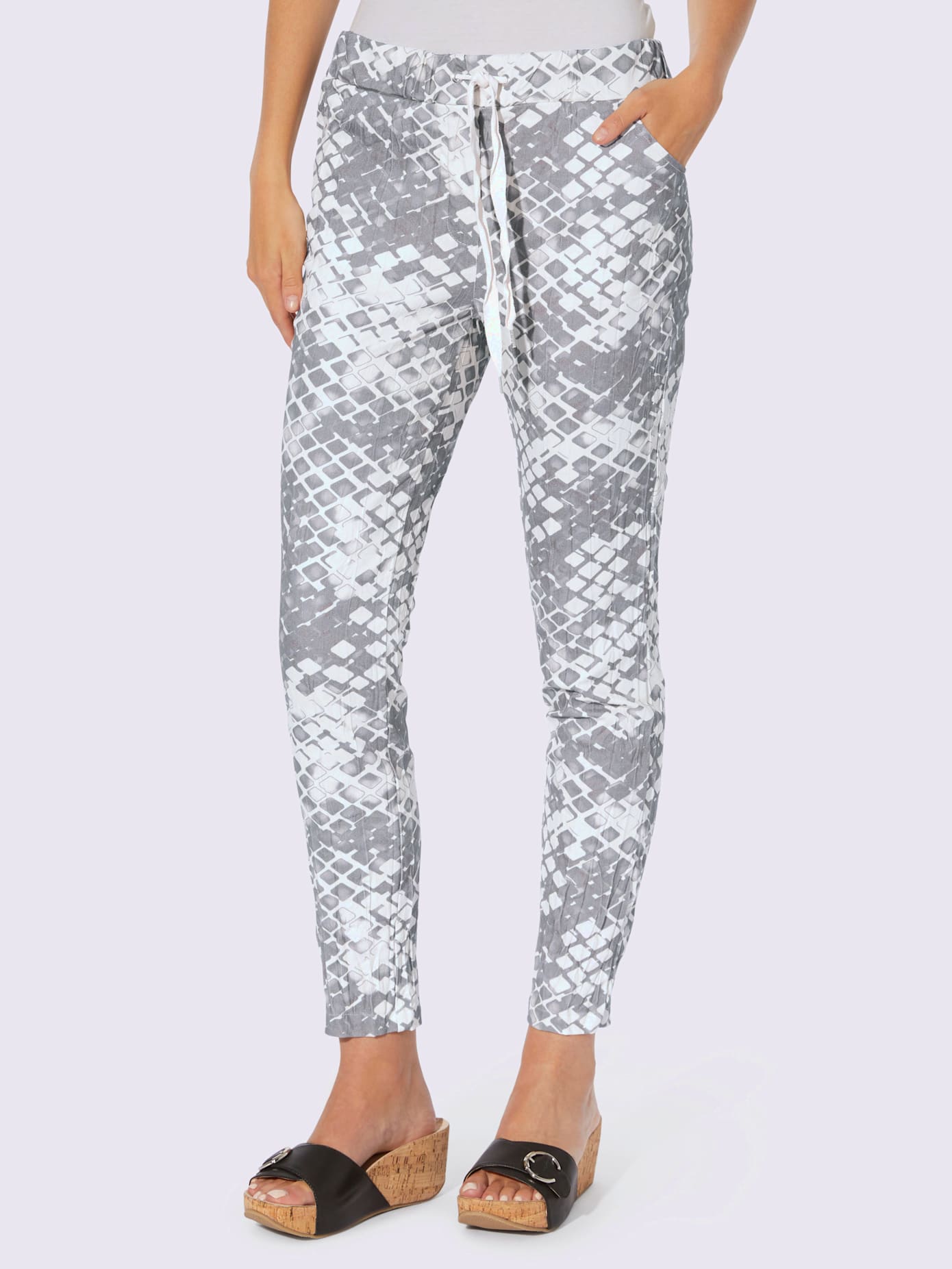 Pantalon imprimé imprimé animal décoratif