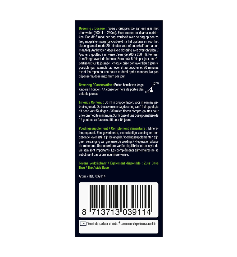 Lucovitaal Zuur Base Balans Druppels (30 ml)