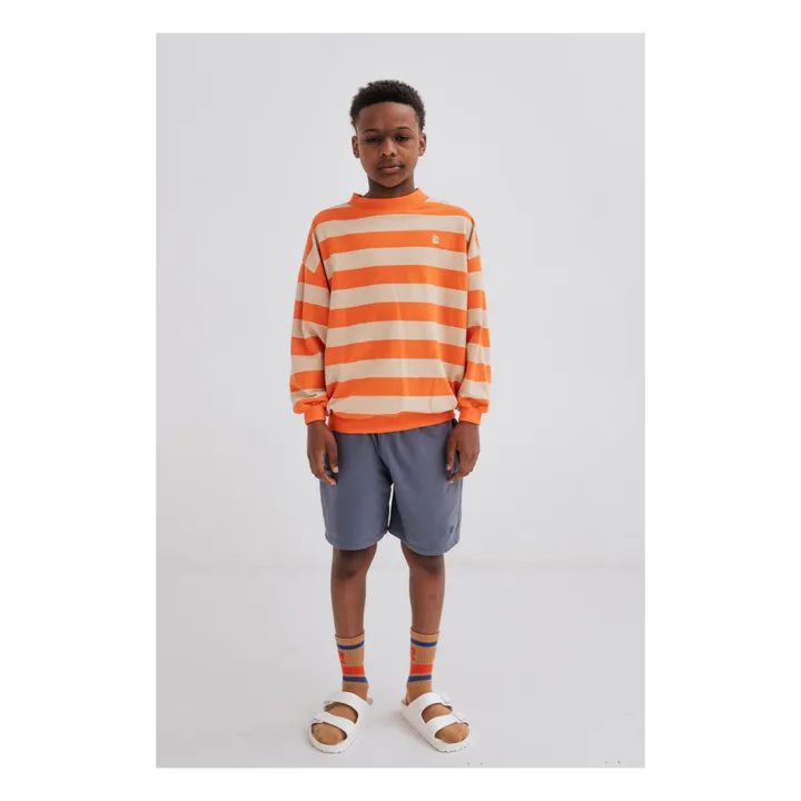 Repose AMS Sweat Coton Bio Evergreen | Orange