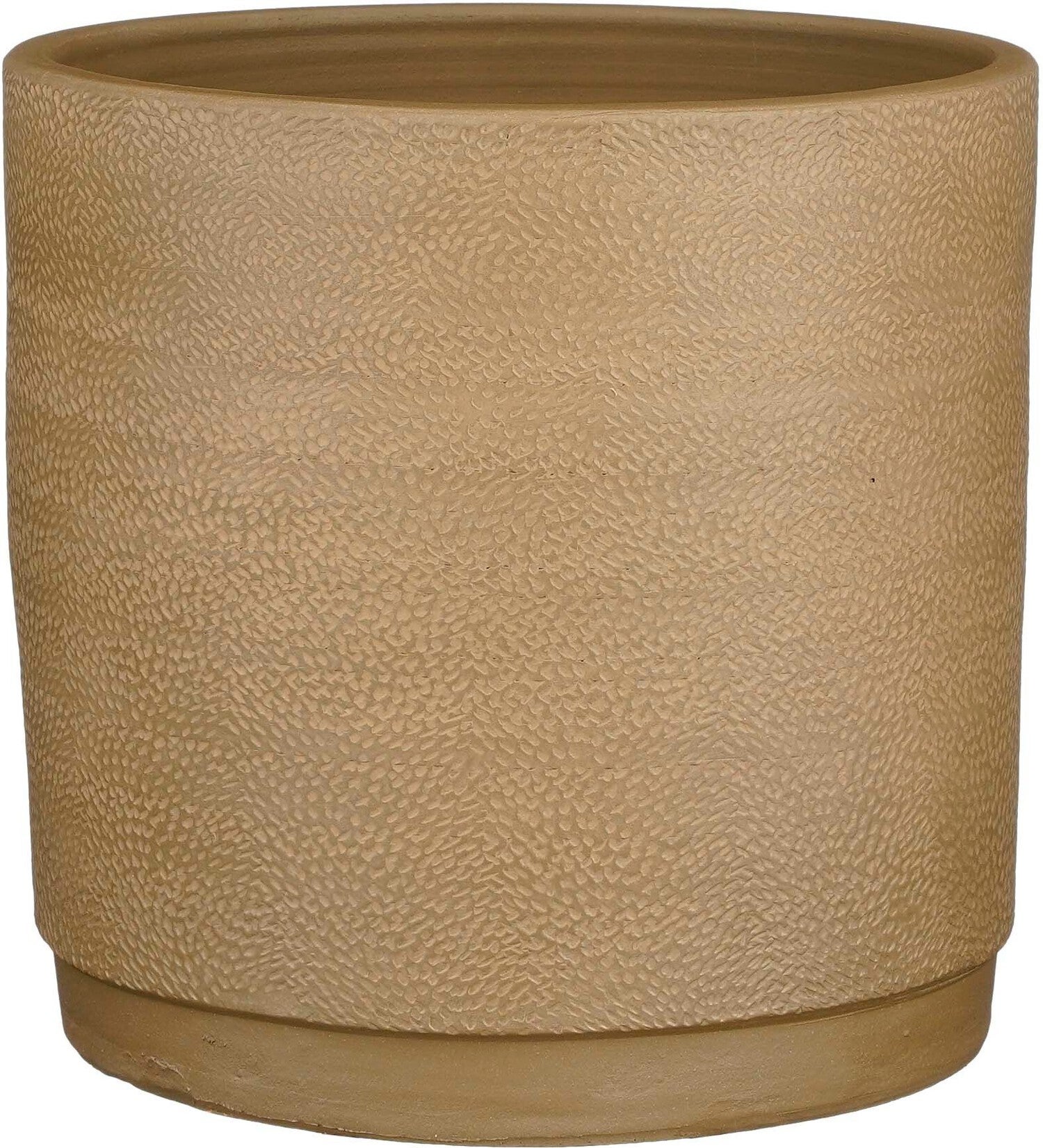 Mica Decorations bloempot Lisboa taupe D 28 H 27 cm