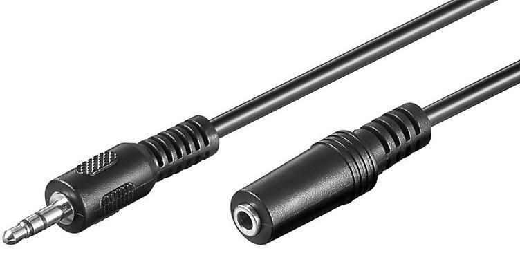 MicroConnect - 3.5mm Minijack Extension Cable, 1.5m