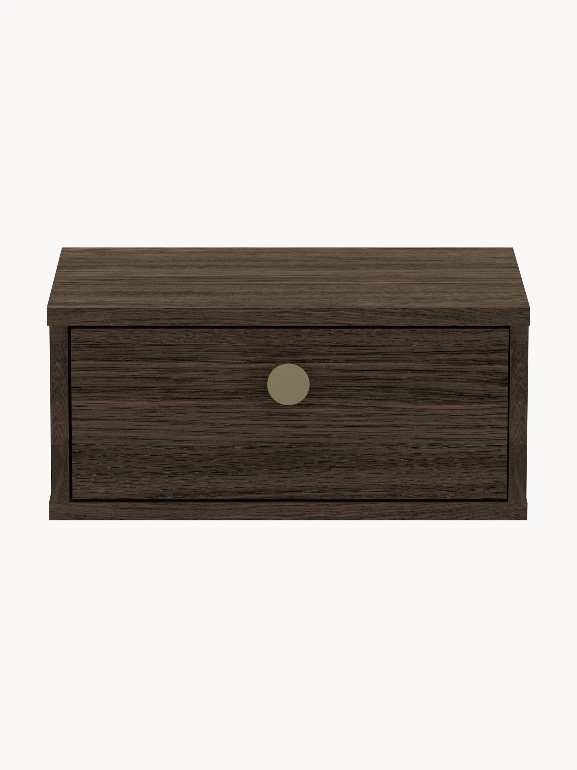 Houten wandnachtkastje Monfort