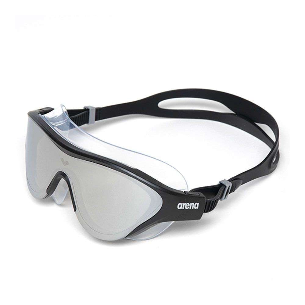Arena THE ONE MASK MIRROR - Masque de natation silver/black/black