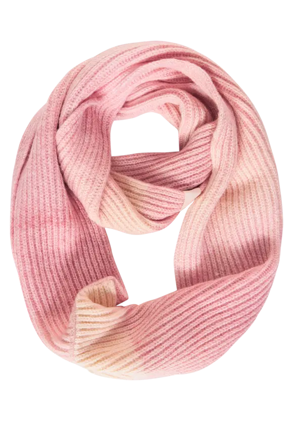 Strick Loop mit Farbverlauf - light peony pink