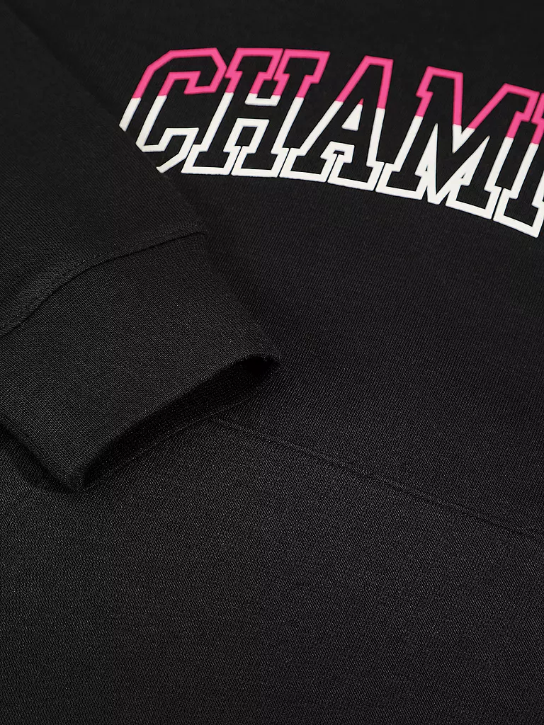 CHAMPION Mädchen Sweatkleid schwarz