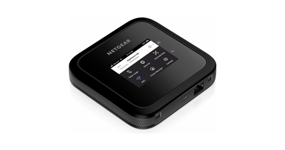 NetgearNighthawk M6 5G wifi 6 mobiele hotspot router MR6150 wlan lte router  (Zwart)