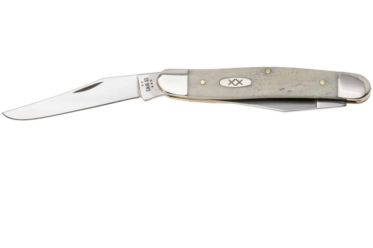 Case Muskrat Smooth Natural Bone, 13317, MUSKRAT SS zakmes