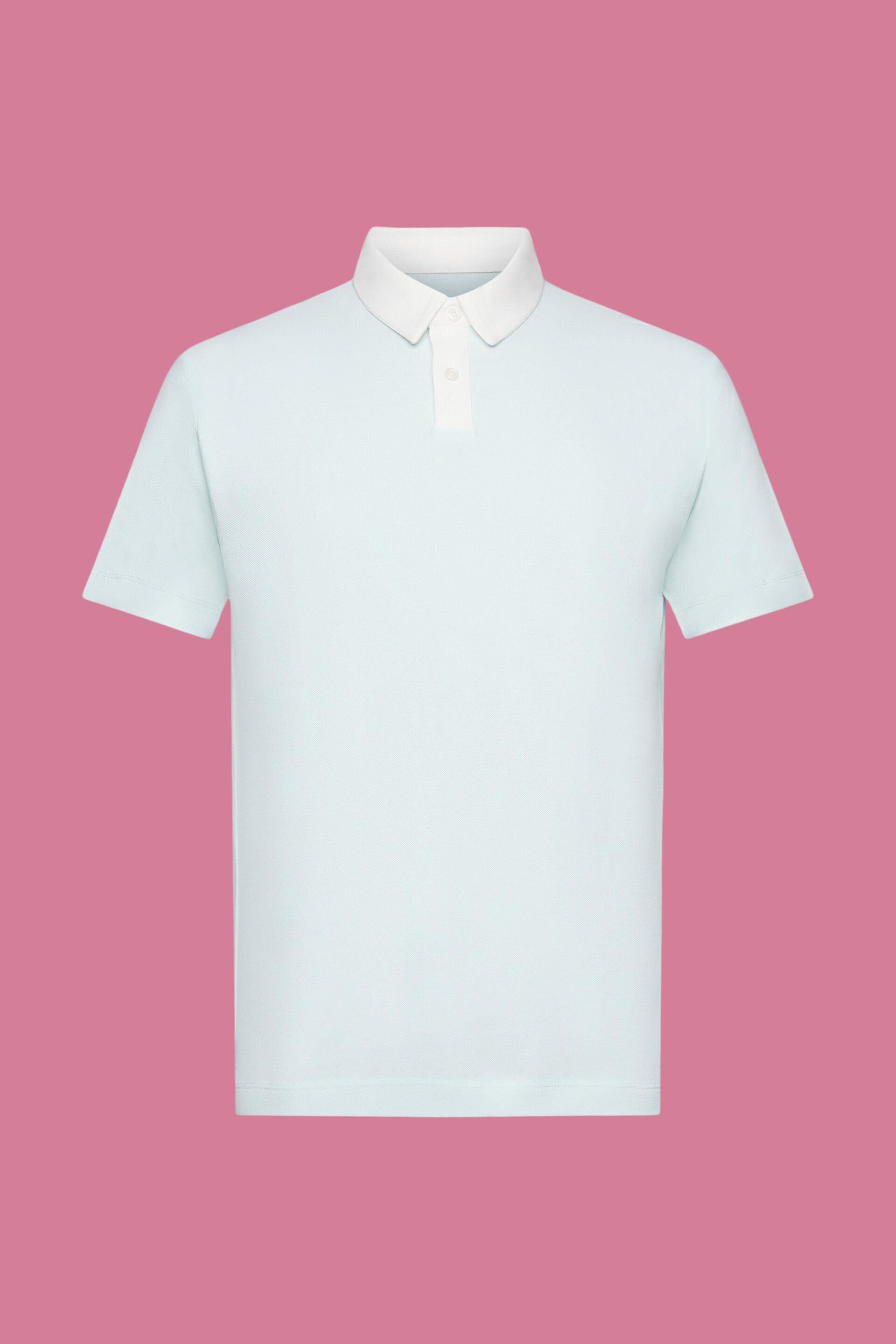 Polo en maille piquée de coton