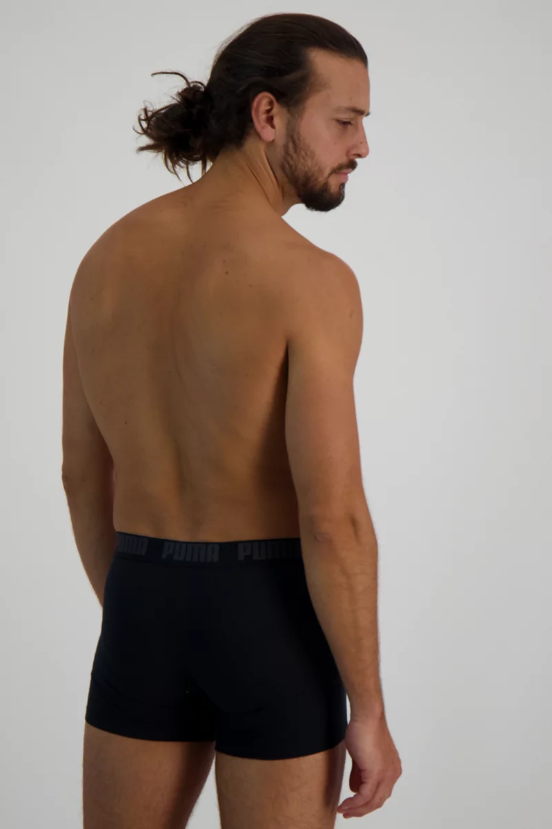 Puma 2-Pack Basic Herren Boxershort Bio-Cotton