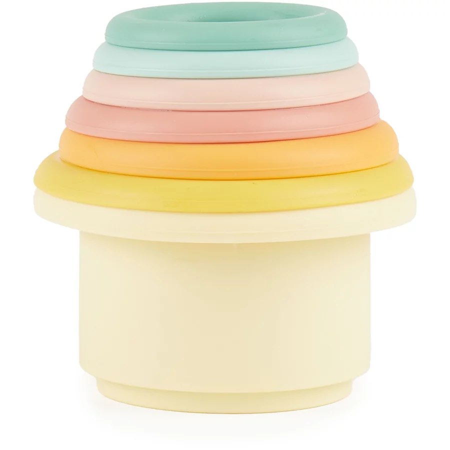bieco Silikon Stapelbecher Tropical Vibes