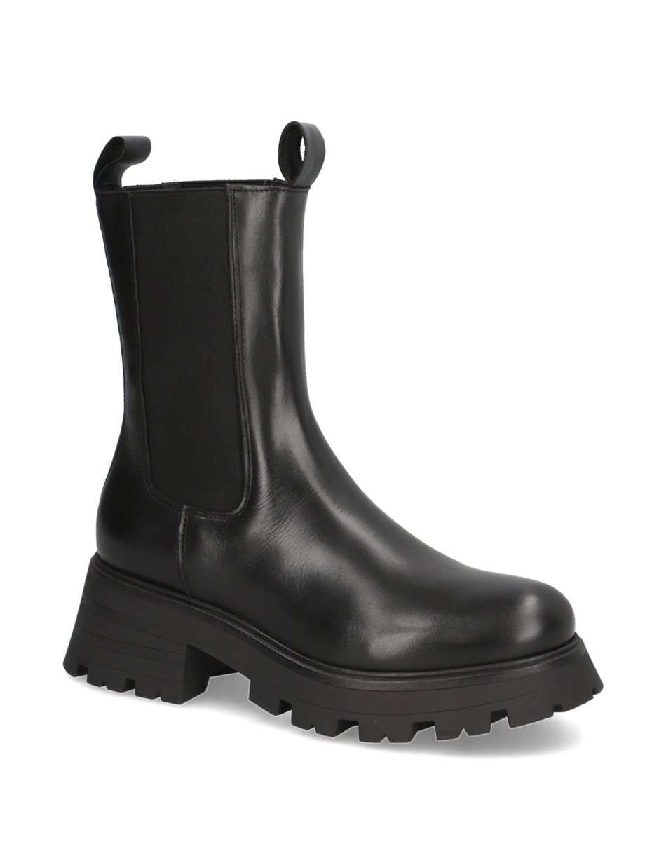 Glattleder Chelsea Boot