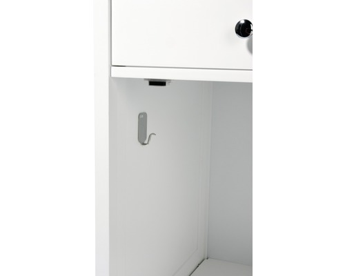 Kattenkast Mohrle met lade 52x48x63 cm wit