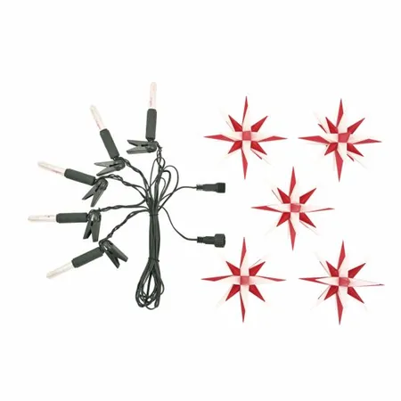 Herrnhuter Sterne 50545 Erweiterungs-Set für Sternenkette A1s weiß/rot