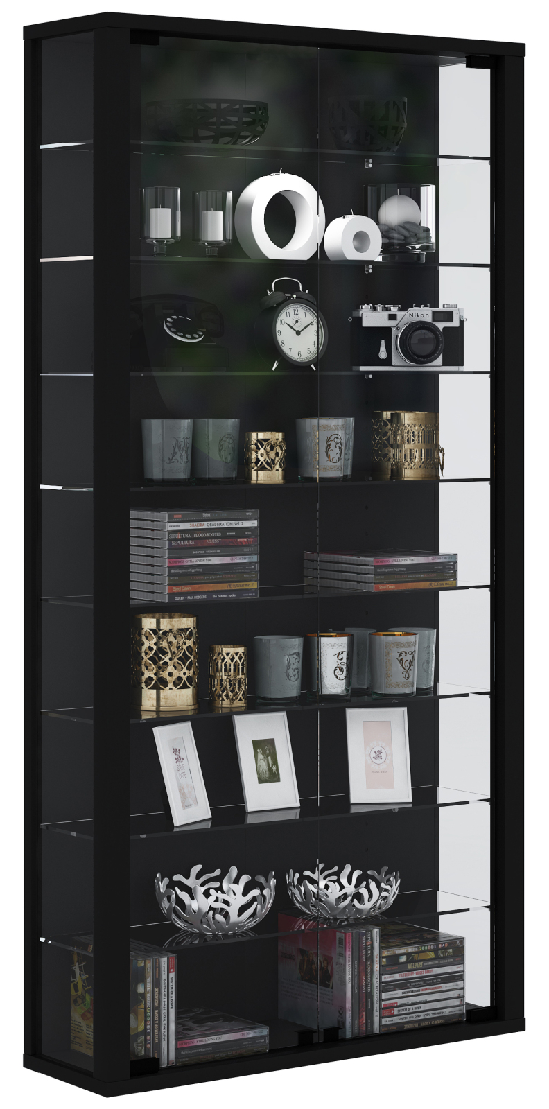 Vitrine VITROSA MAXI- schwarz