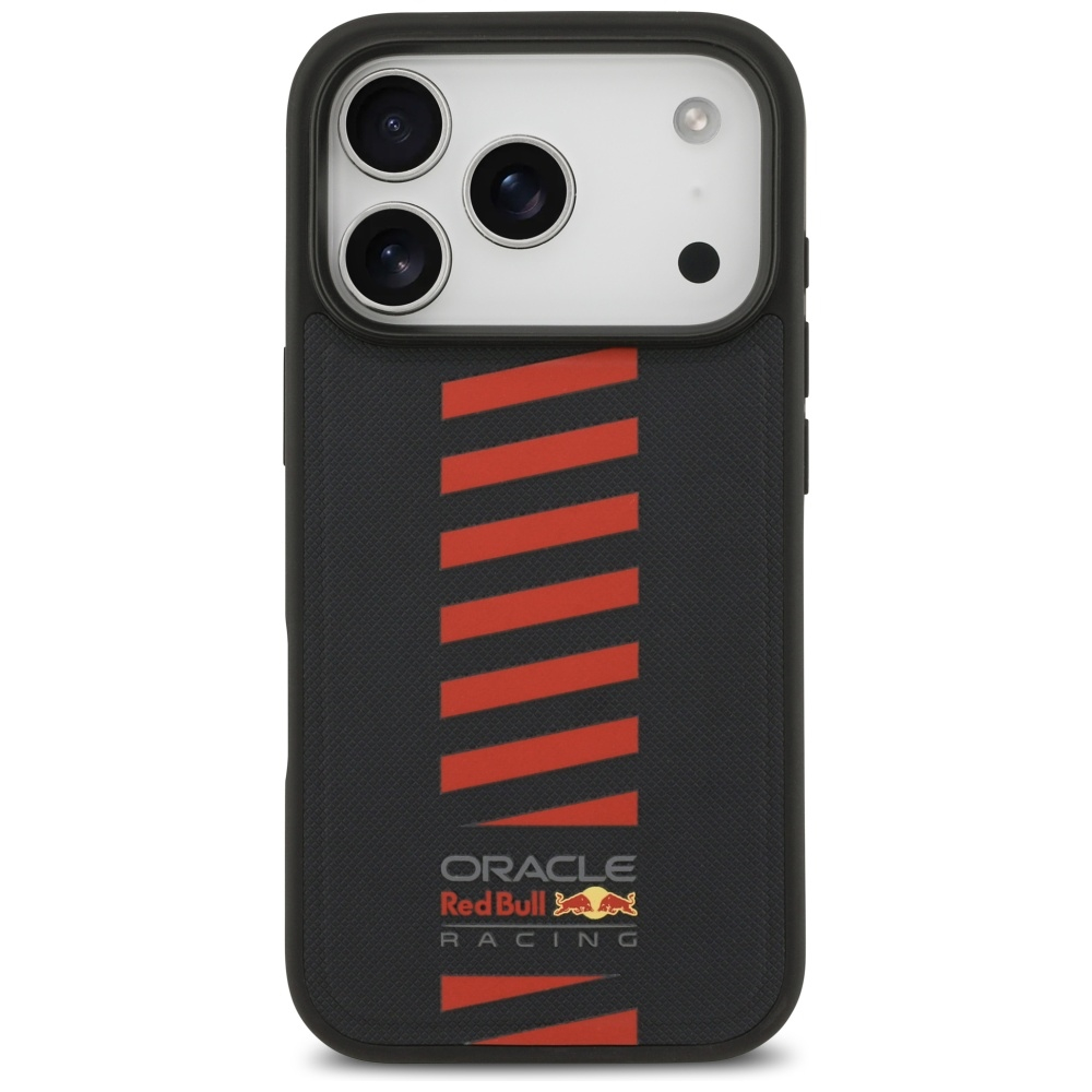 iPhone 17 Pro MagSafe Hardcase Hülle Meshed Powerbar (RBHMP17L24PUDSRV) - Schwarz