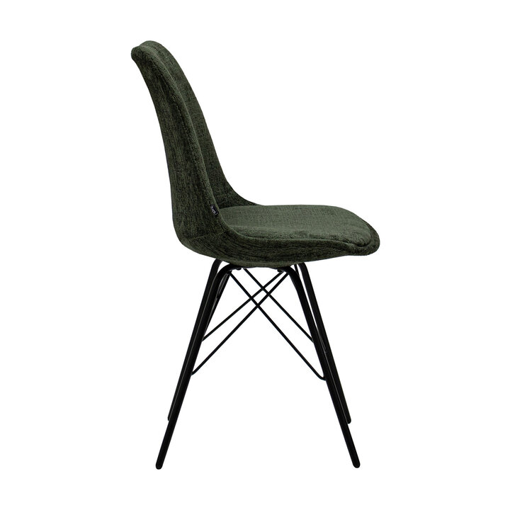Eetkamerstoel - Bren groen | Industrieel design