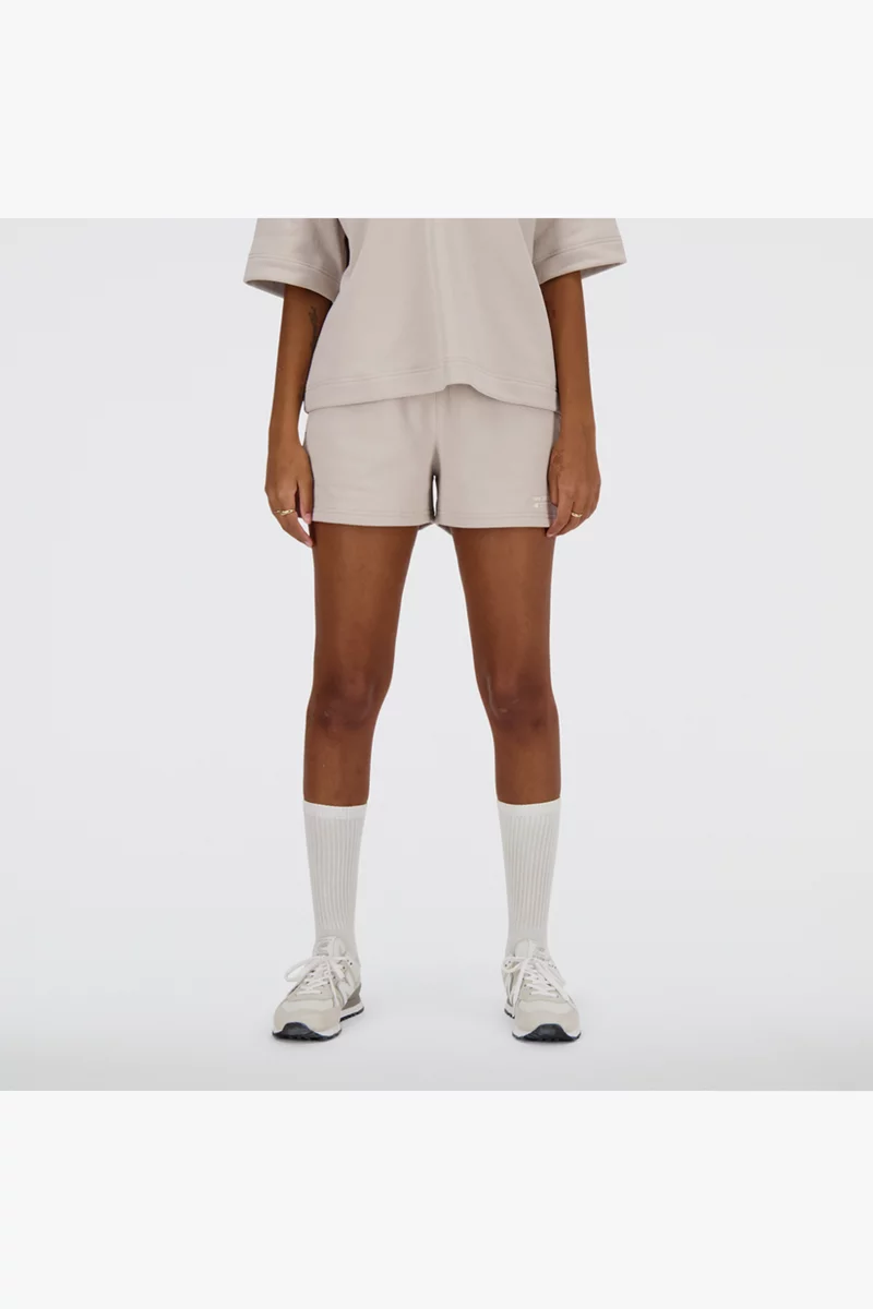 New Balance Linear Heritage French Terry Damen Short