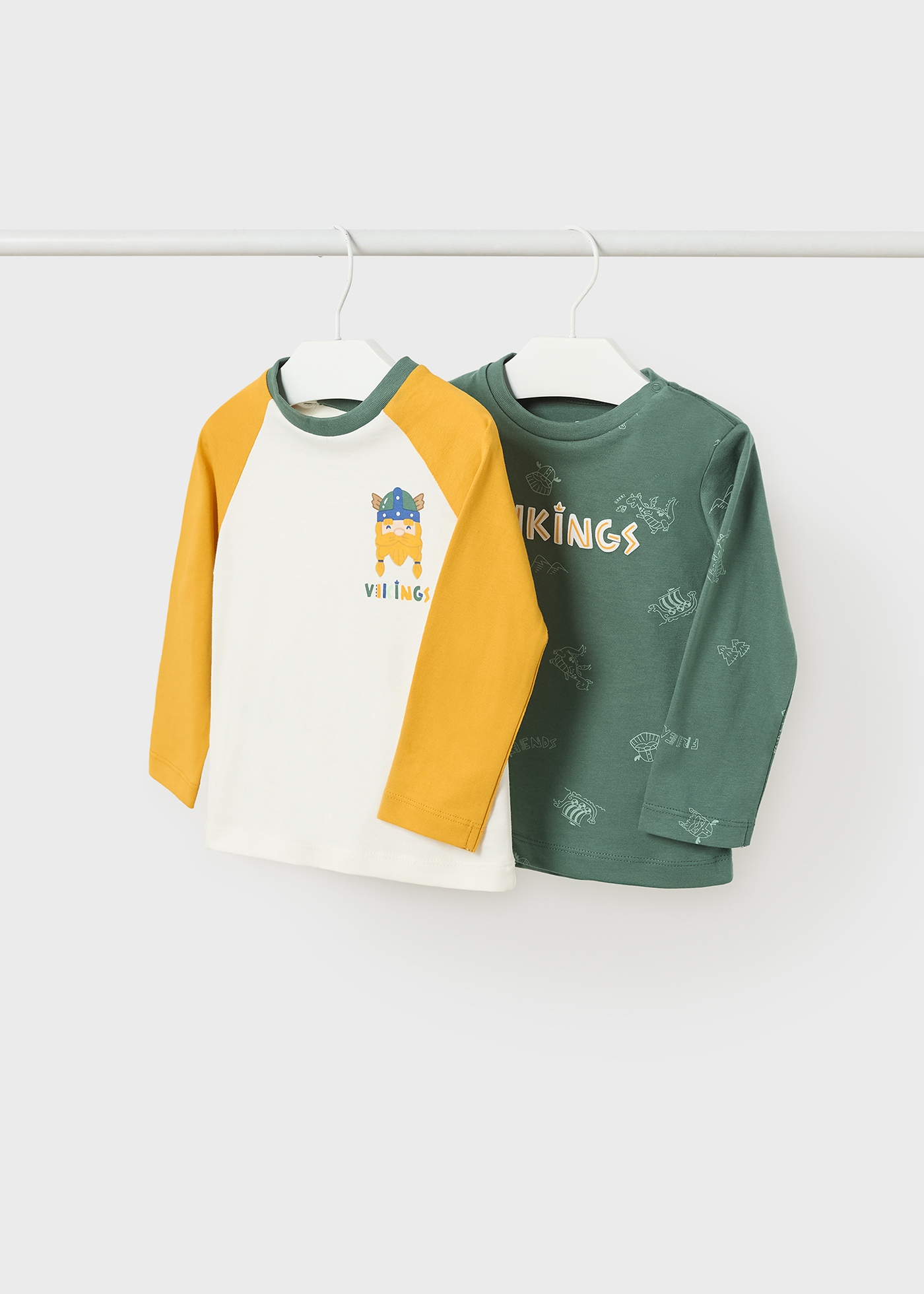 Conjunto de 2 camisetas infantis Better Cotton