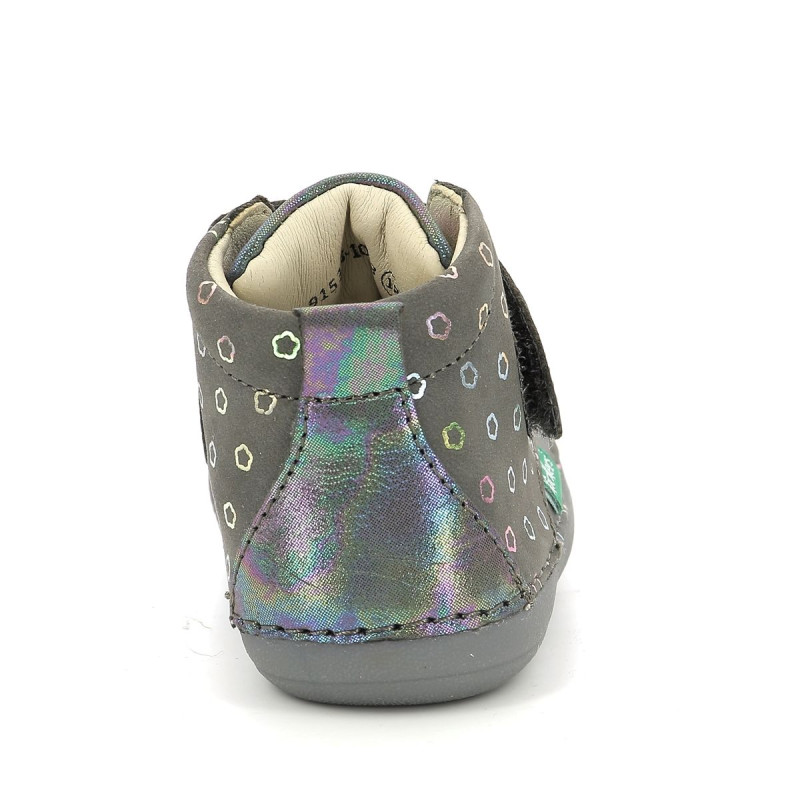 Kickers Kickers Sabio Gris Foncé à Fleurs