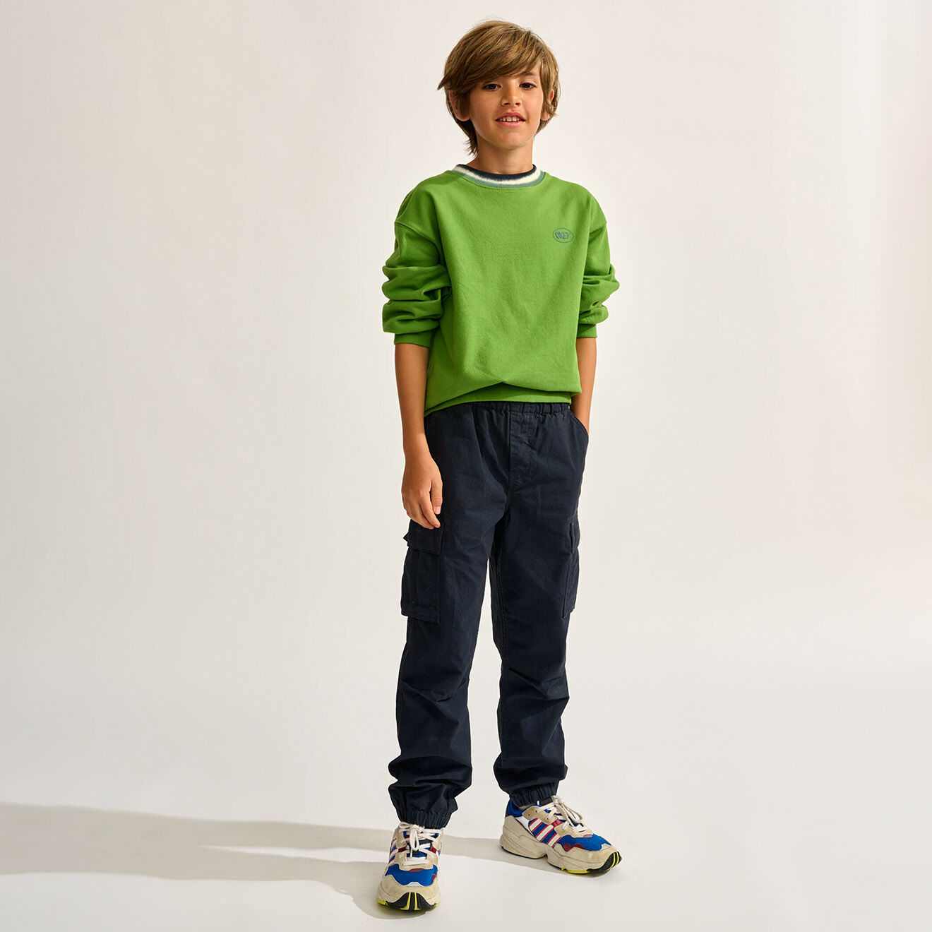 Bellerose Pantalon cargo Pazy marine