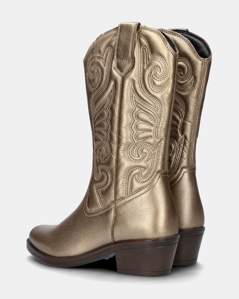Nelson Cowboylaarzen  - goud