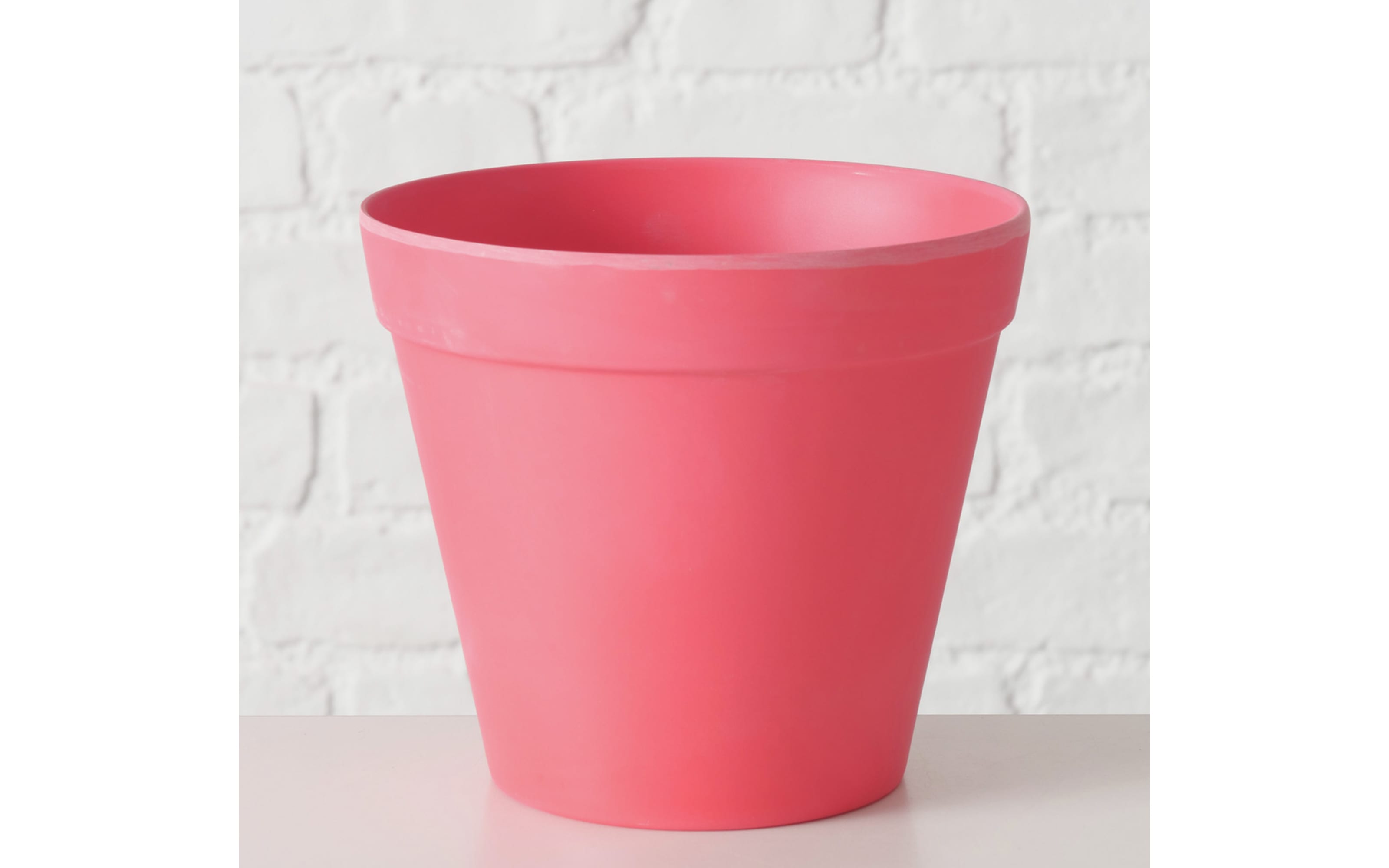 Übertopf Giardino, rot, 13,5 cm