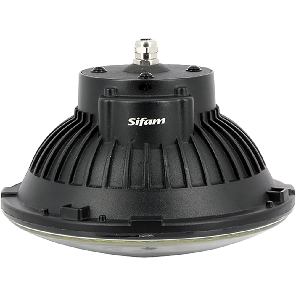 Sifam - Projecteur rond 8 led 28/36w Transparent