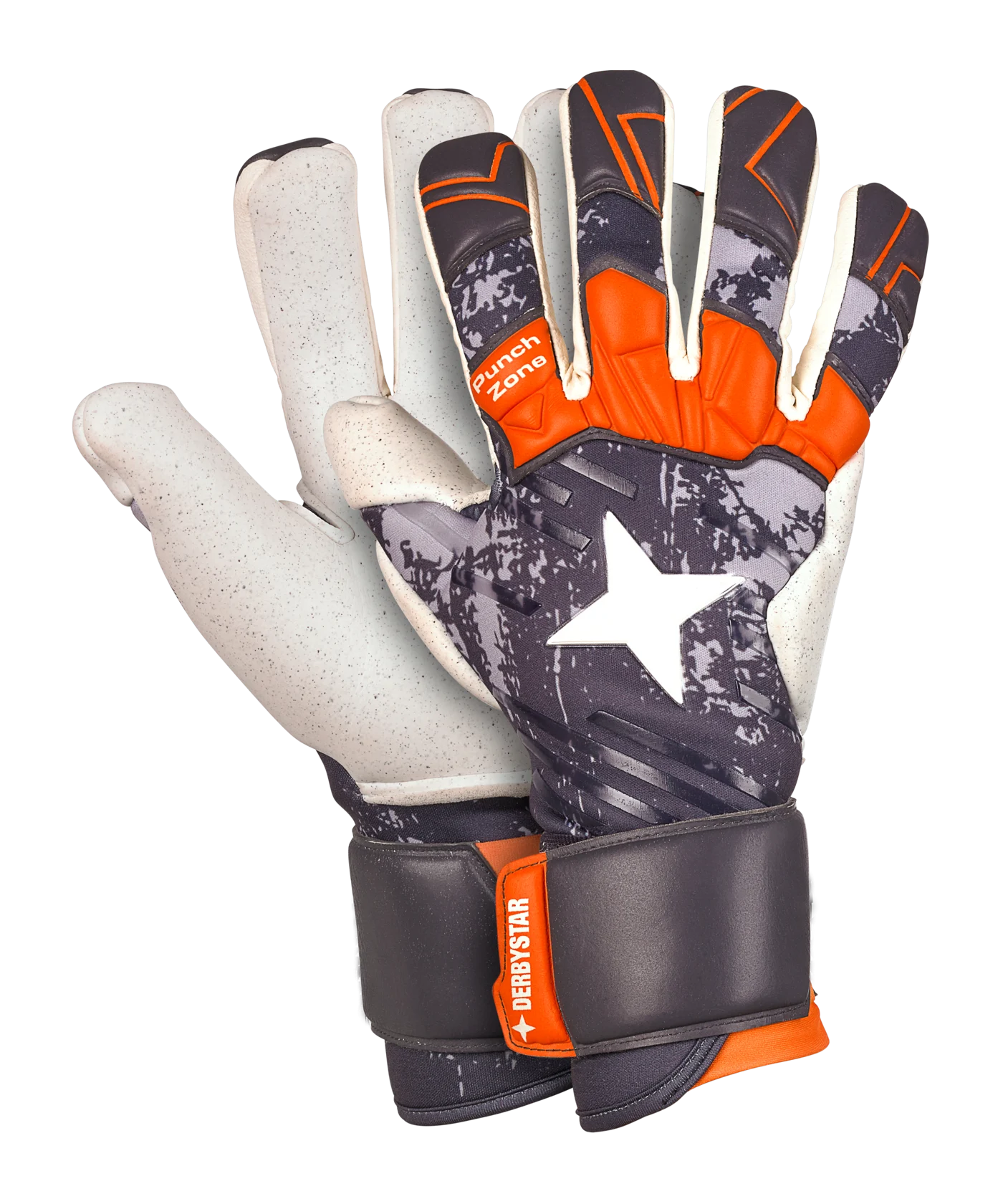 Derbystar APS Pro Grip v22 TW-Handschuhe Grau Orange F000