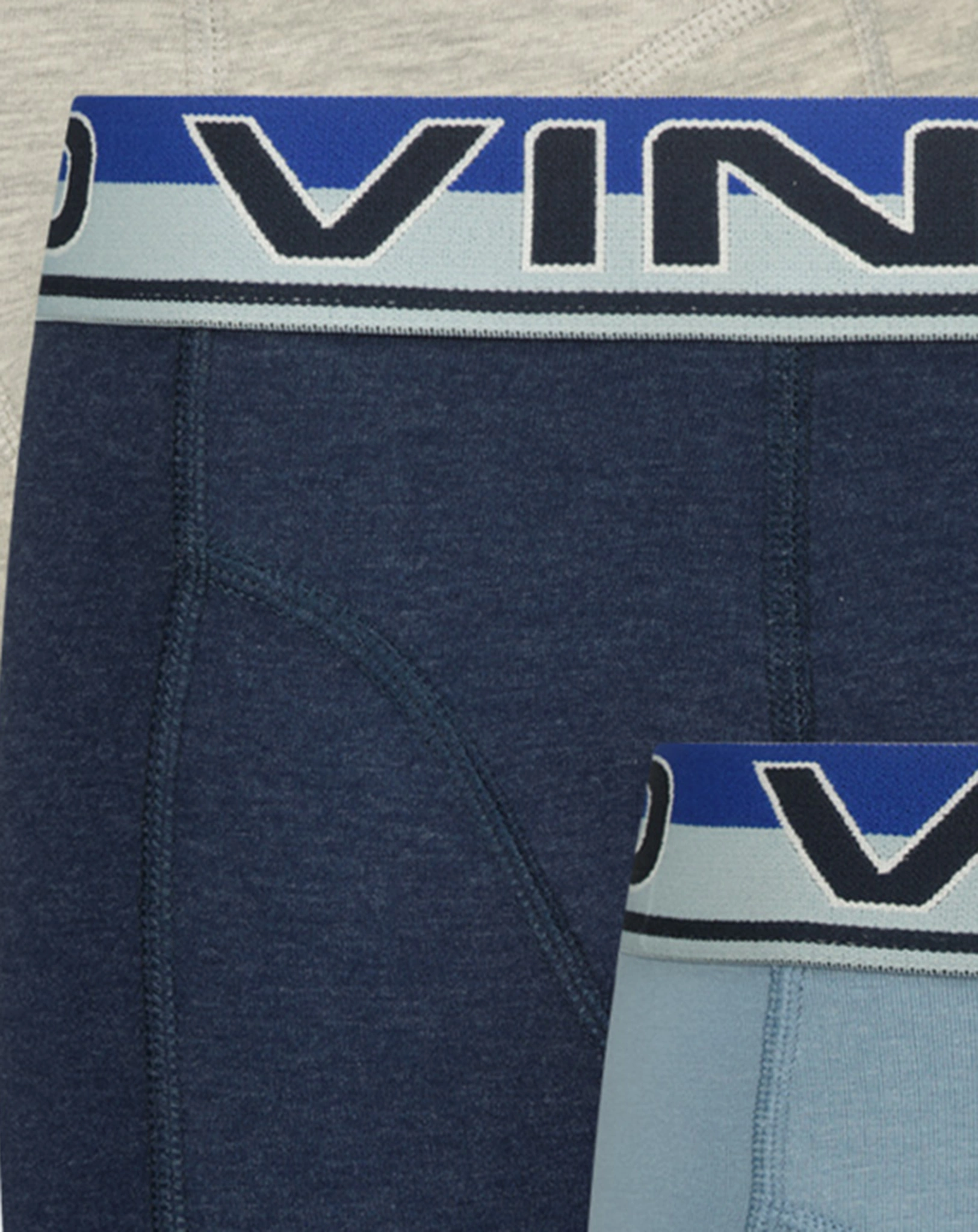Boxershorts B-241-5 BLUE MELEE 3er-Pack in dark blue