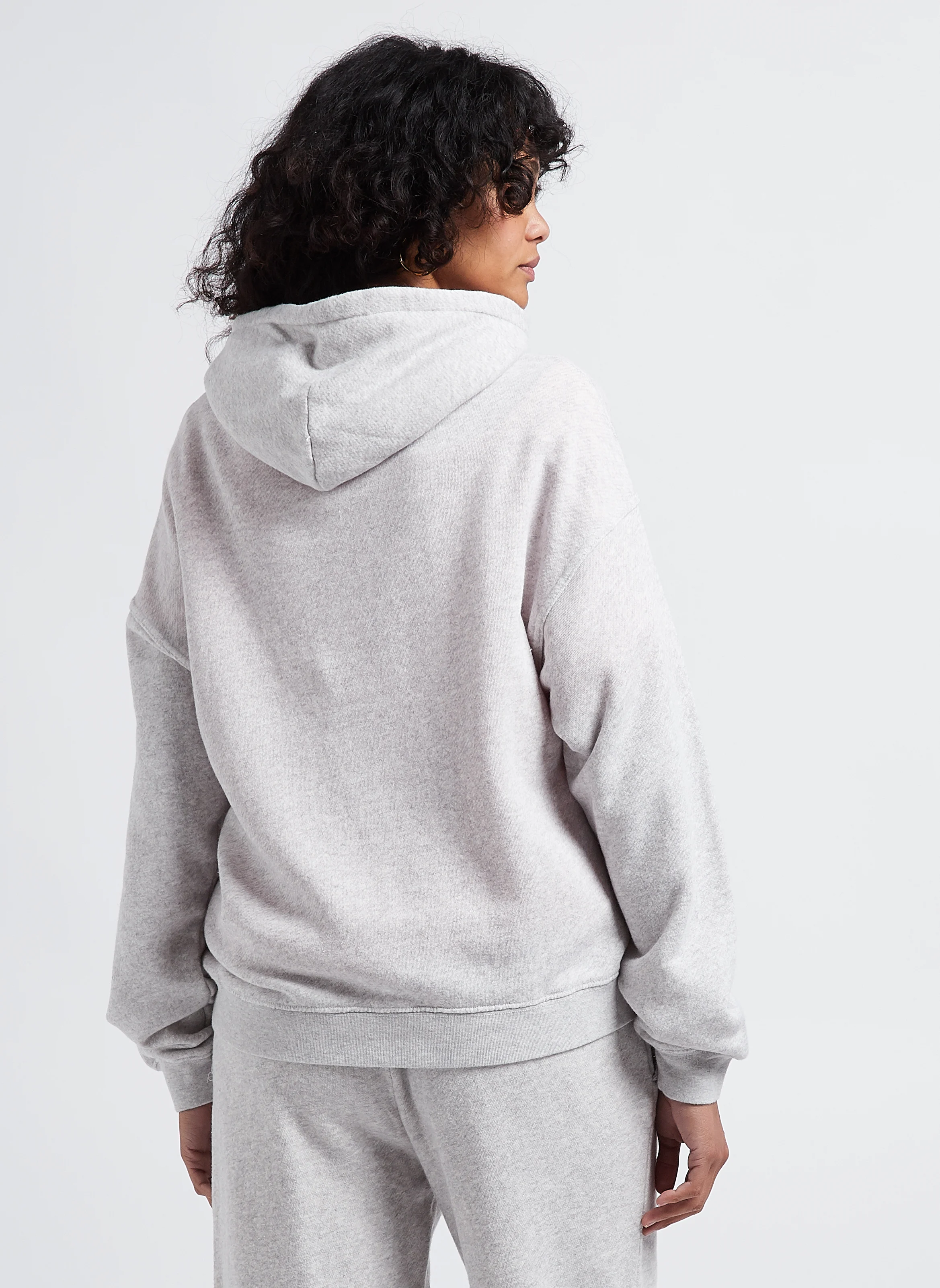 KODYTOWN - Sweat à capuche sérigraphié en coton | Gris