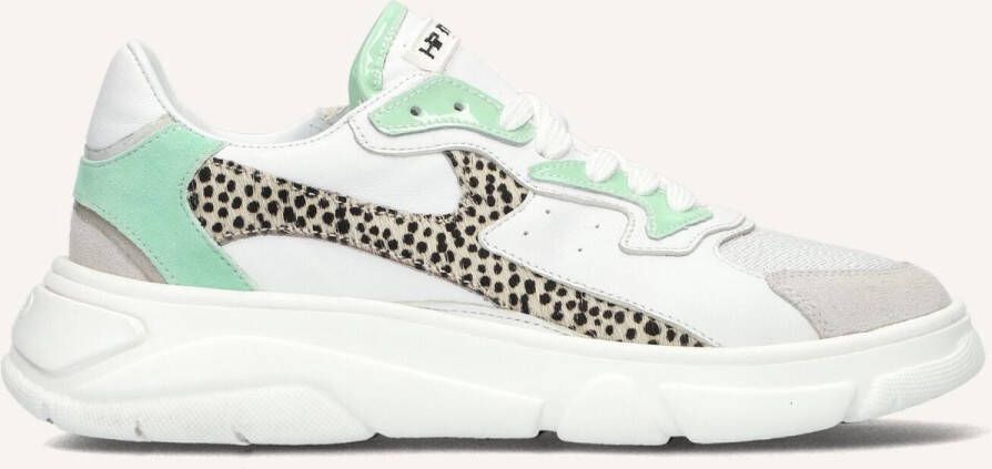 Hip H1096l Lage sneakers Leren Sneaker Meisjes Kids Wit