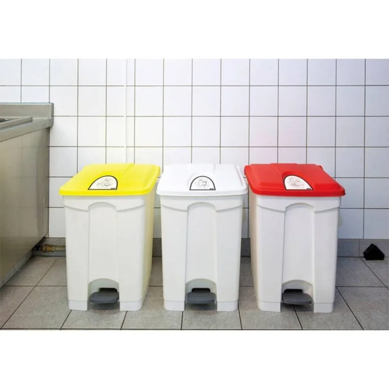 JVD - Poubelle à pédale HACCP – 30L / 45L / 70L / 90L