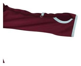 Maillot manches longues 1/2 Zip Raidlight Wintertrail Rouge Femme
