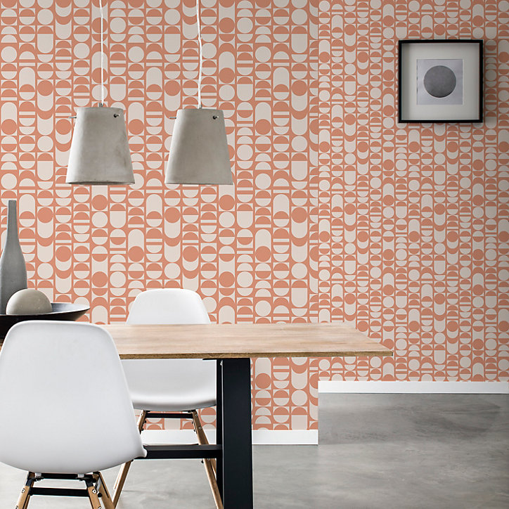 Papier peint Suède intissé GoodHome Paiute beige l.53 x H.1000 cm