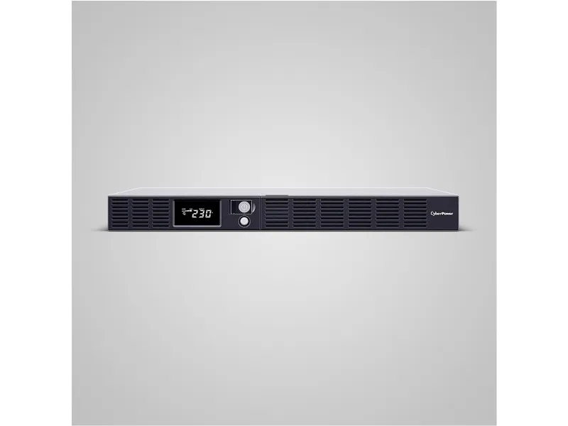 CyberPower Office Rackmount Series OR1500ERM1U - UPS (rackversion) - AC 230 V - 900 Watt - 1500 VA - 1-faset - Ethernet, RS-232, USB - output-stikforbindelser: 6 - 1U - sølv