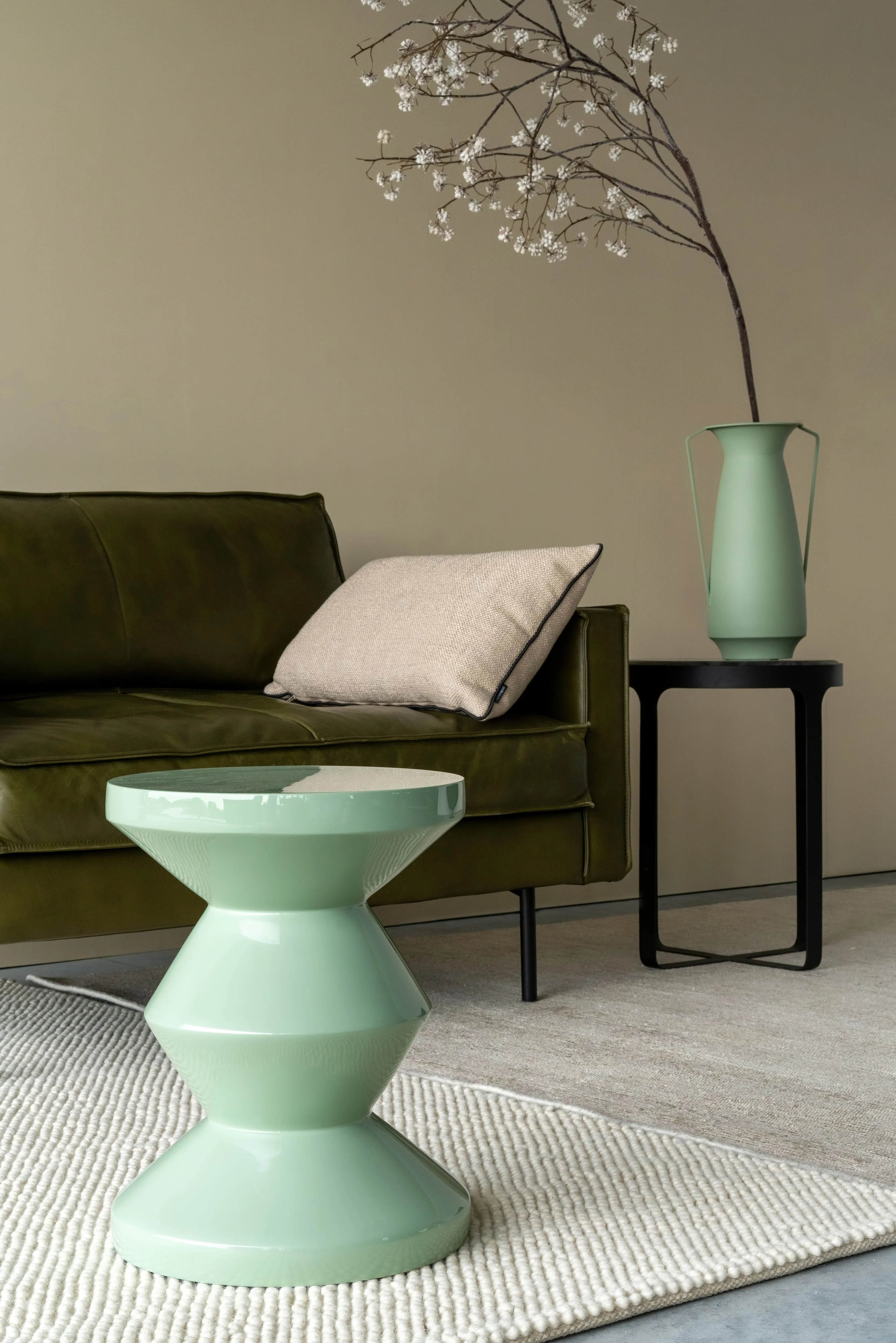 ZIG ZAG - Table d'appoint | Vert