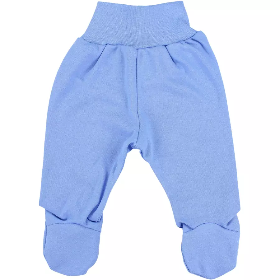 TupTam Baby Hose mit Fuß 5er Pack blaugrau