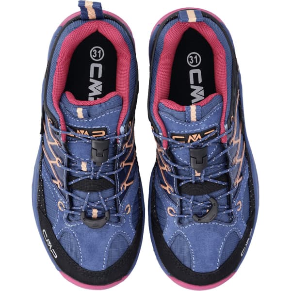 Chaussure de randonnée basse CMP KIDS RIGEL LOW WP OCEAN FUXIA