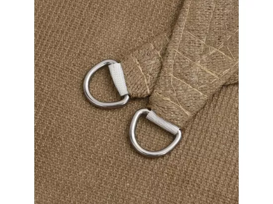 Voile d'ombrage 160 g/m² Taupe 3x5 m PEHD