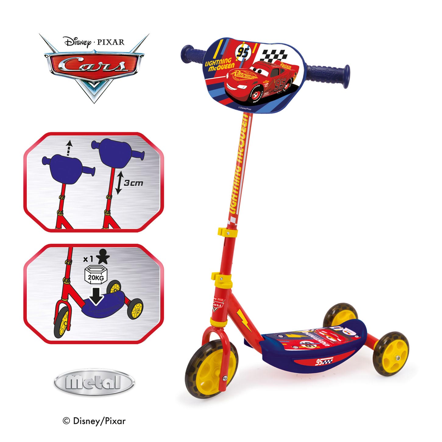 Smoby Cars 3-Wiel Step