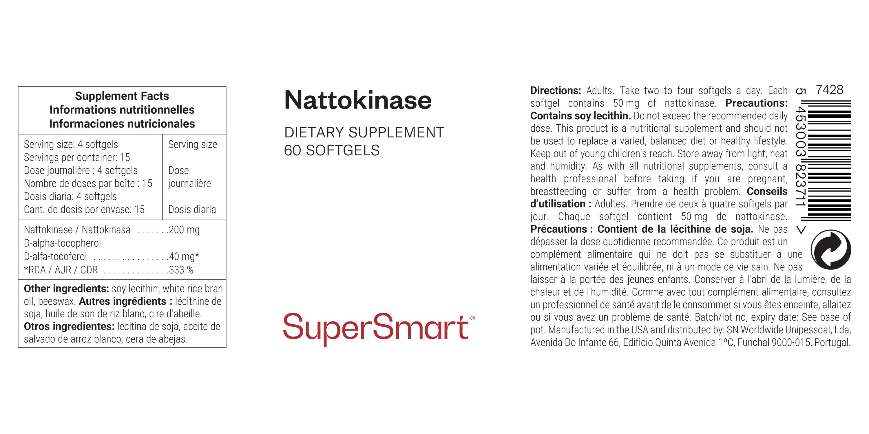 Nattokinase - SuperSmart