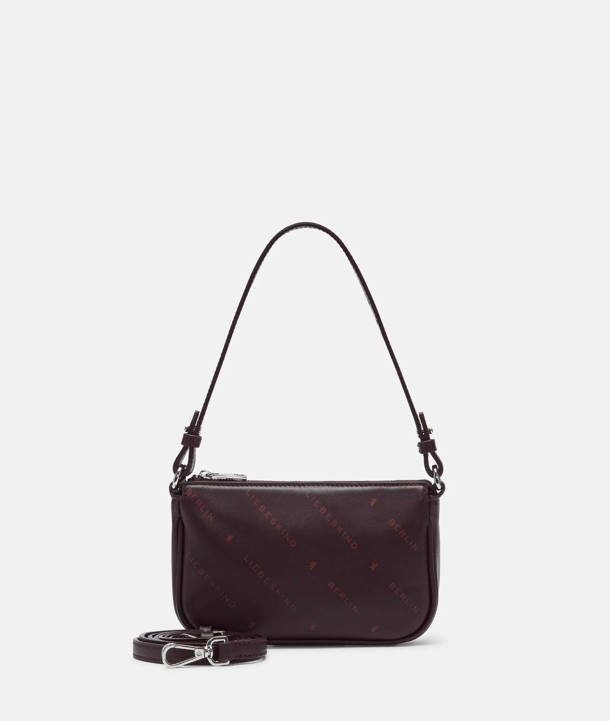 Monogram Crossbody XS Nappa leather shoulder bag with Liebeskind Berlin lettering