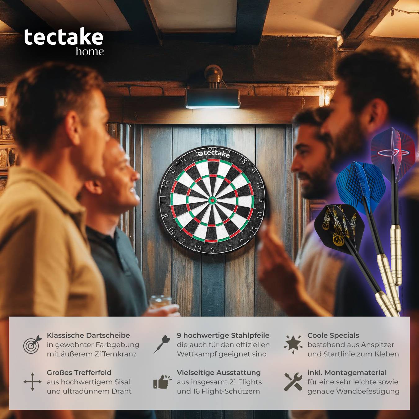 Dartscheibe Bully