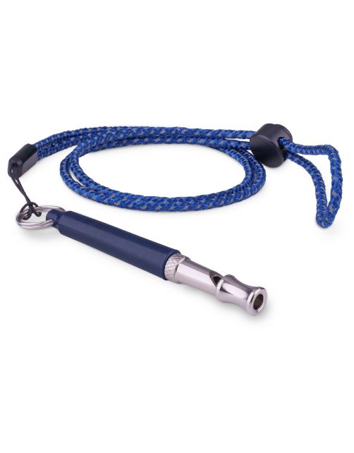 Coachi Professional Whistle Hondenfluit - Hondenopvoeding - Navy Zilver