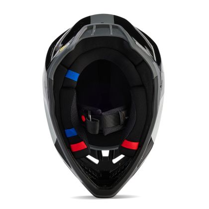 Casque cross Fox V3 - REVISE 2024 - Noir / Gris