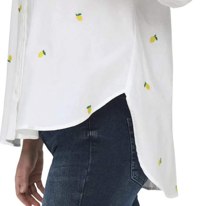 Only New Lina Grace LS Emb Blouse Dames