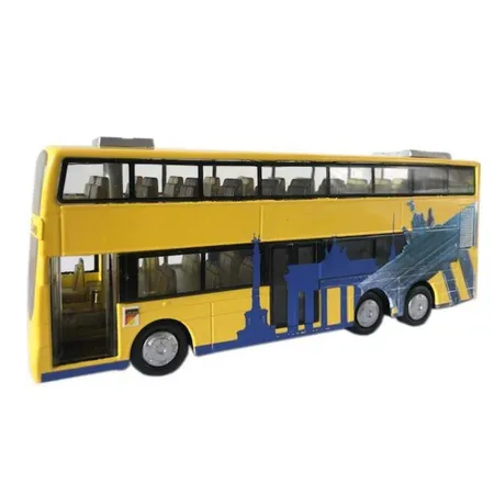 Idena Berlin Doppeldecker-Bus, 15 cm, mit Rückzugmotor