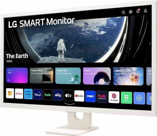 LG - Smart 32SR50F-W.AEU - Computer Monitor - Wit - 80 cm - Full HD