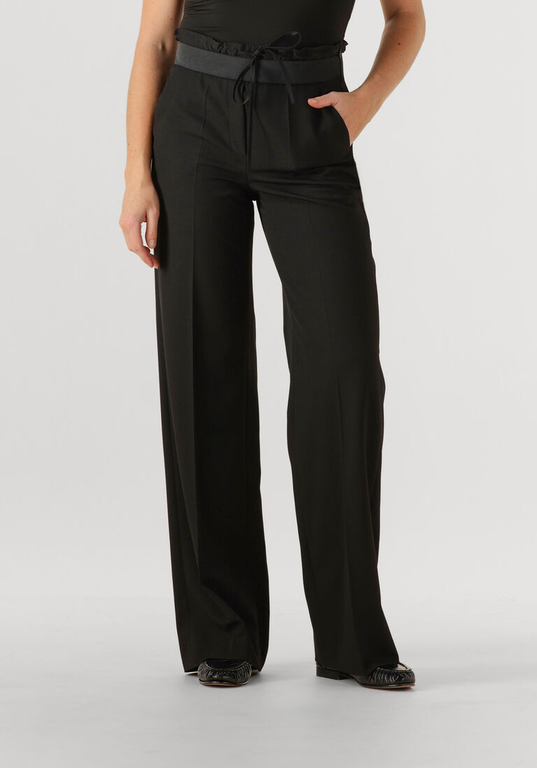 zwarte luisa cerano wijde broek 628835/3453